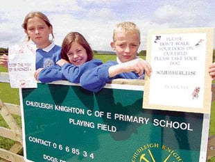 Foul play on school field