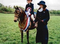 Equestrian star in the making?