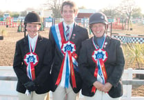 Trio bring home the medals