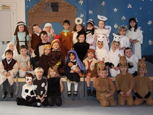 Nativity according to the animals