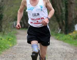 Why Colin will need to dry off