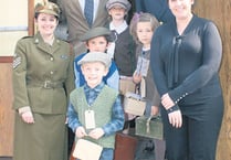 Children get a taste of wartime