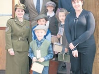 Children get a taste of wartime