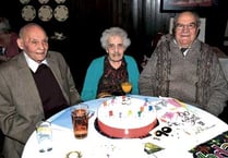 90 years old on the same day…