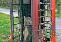 Arsonists destroy phone box ‘library’