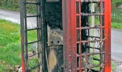 Arsonists destroy phone box ‘library’
