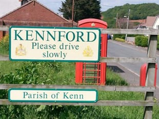 Woman suffers head injury after collision at Kennford