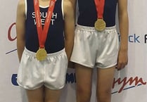 GB tumbling titles for Alfie and Max
