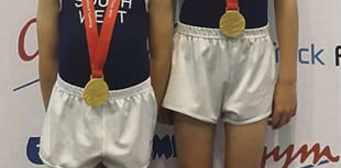 GB tumbling titles for Alfie and Max