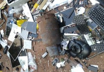 £1,166 fine for fly-tipping in country lane