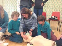 Ilsington Primary School pupils learn lifesaving skills