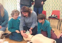 Ilsington Primary School pupils learn lifesaving skills