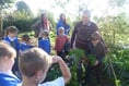 Hennock pupils' outdoor learning experience down on the farm