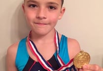 Gymnast Alfie claims gold on way to national finals