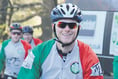 Sam saddles up for charity ride