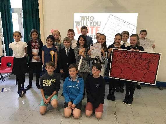 Ruby and Maia get the pupils' vote