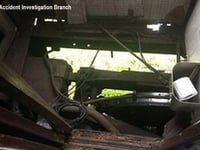 Boy has lucky escape after nearly falling through missing floor of moving South Devon Railway train