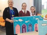 Rydon trio artwork brightens up hospital
