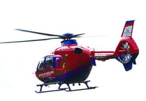 Worker airlifted from Trago Mills