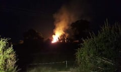 Police hunt for arsonists after Starcross crop blaze