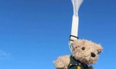 Ready, teddy, go! Parachuting bears for church funds