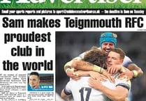 Sam makes Teignmouth RFC proudest club in the world