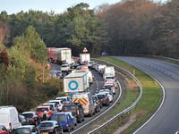 Morning collision causes rush hour delays