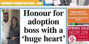 ASHBURTON & BUCKFASTLEIGH: Honour for adoption boss with a 'huge heart'