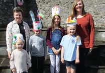 Buckfast school pupils finish term with Easter bonnet parade