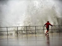 Stay away from coast warning ahead of Storm Goretti