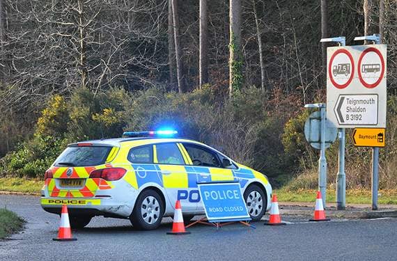 Woman airlifted to hospital after Little Haldon crash