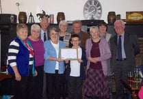 Buckfastleigh residents celebrate South West in Bloom success