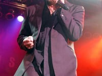 Tom Jones appearing at Powderham