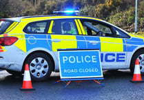 HGV blaze closes A30