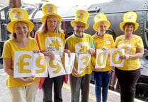 Fundraisers onboard steam train tomorrow to raise more for Marie Curie