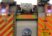 Man overcome by smoke in lodge fire