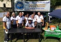 Kingsteignton Bowls Club pitch up at Ram Roast