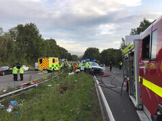 Quick response from Ashburton crews at A38 collision