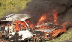 Car arsonists strike