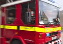 Fire destroys caravan