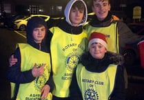 Santa spectacle raises £700 for worthy causes.