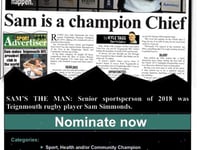 Sports awards nominations are now open