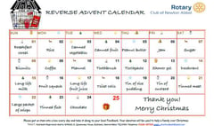 Reverse advent calendar to help Teignbridge residents in need