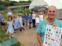 Pupils’ wild pony passion inspires posters