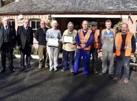 Golden honours for steam station stop-off
