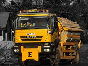 Motorists faced with icy roads