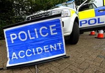 Young man cut free after two vehicle crash at Ashcombe