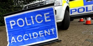 Young man cut free after two vehicle crash at Ashcombe