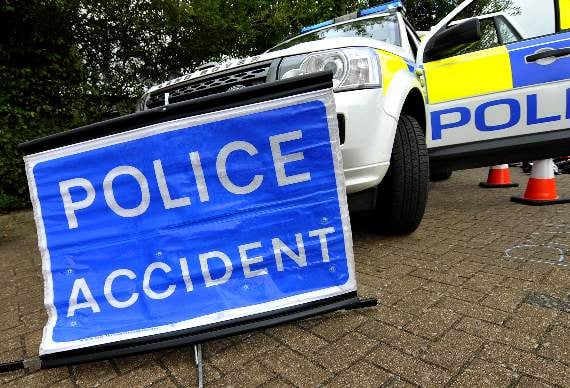 Young man cut free after two vehicle crash at Ashcombe