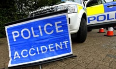Young man cut free after two vehicle crash at Ashcombe